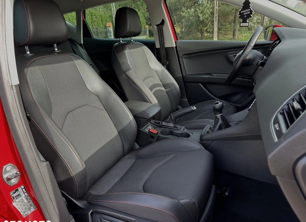Seat Leon cena 42900 przebieg: 130000, rok produkcji 2014 z Pisz małe 92